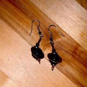 Handmade Saturn earrings
